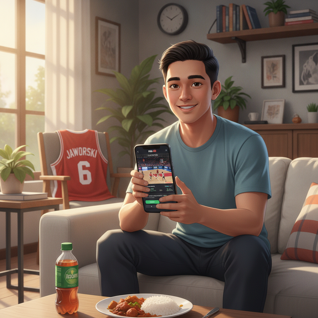 Illustration: How to Bet on PBA Games at RK ZONE: Sports Betting for Beginners
