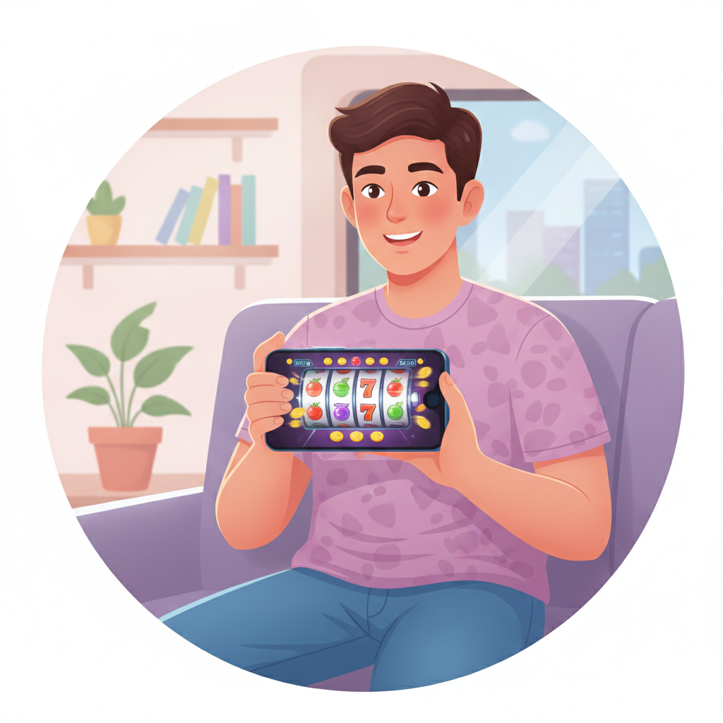 Illustration: How to Play Slots on RK ZONE: A Beginner's Mobile Guide